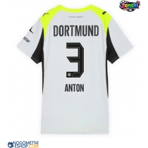 Ženski Nogometni dresi Borussia Dortmund Waldemar Anton #3 Gostujoči 2025-26 Kratek Rokav